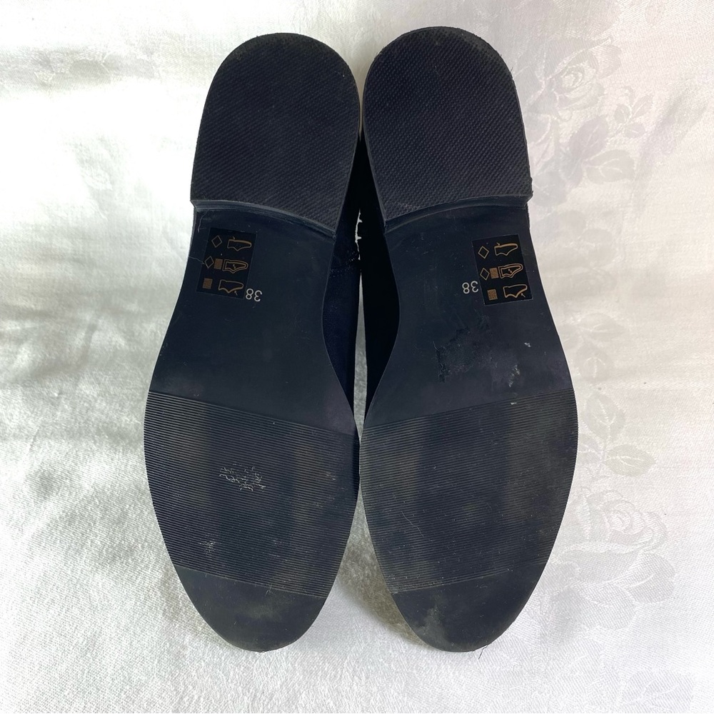 Le Chateau Leather Black Ankle Chelsea Boots Sz 7 Western Feminine Basic EUC - Picture 6 of 9